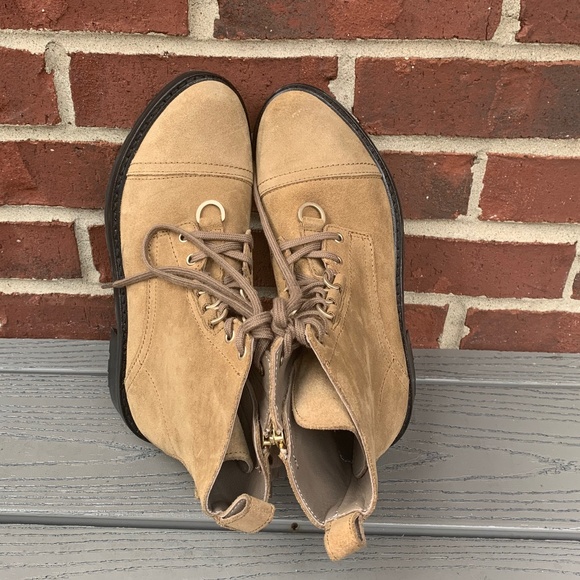 All Saints Lira Suede Hiking Boots, 37/7